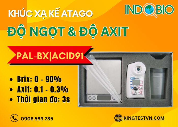 Máy đo độ ngọt và độ chua Atago PAL-BX|ACID91